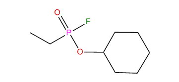 Cyclohexyl ethylphosphonofluoridate